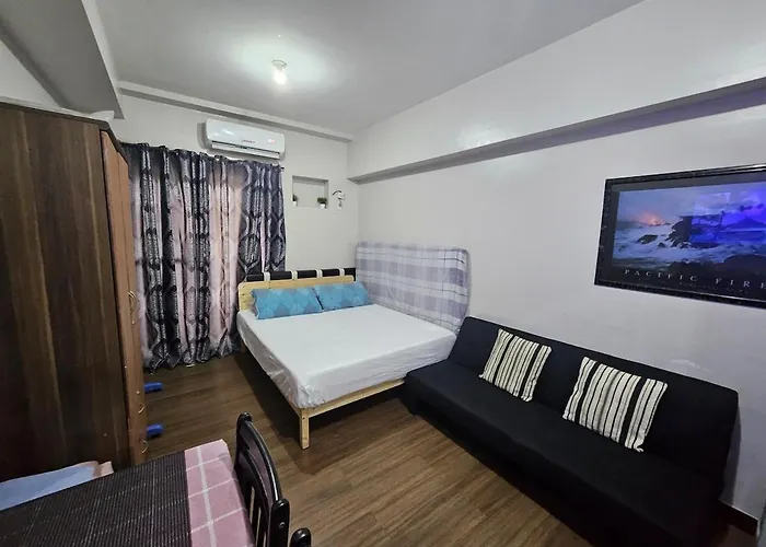 Apartment Cozy Studio-9 In Pasay Fully-equipped Great Value Manila